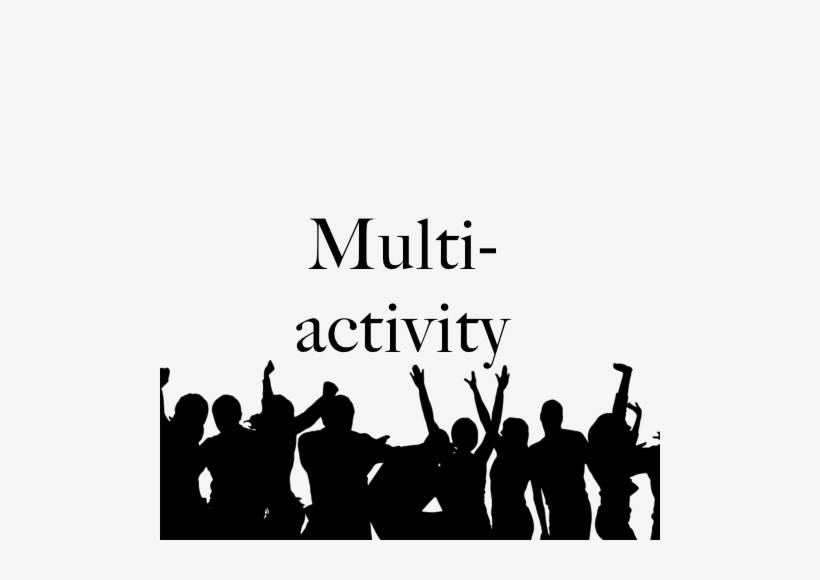 Multiactivity - Silhouette, transparent png download