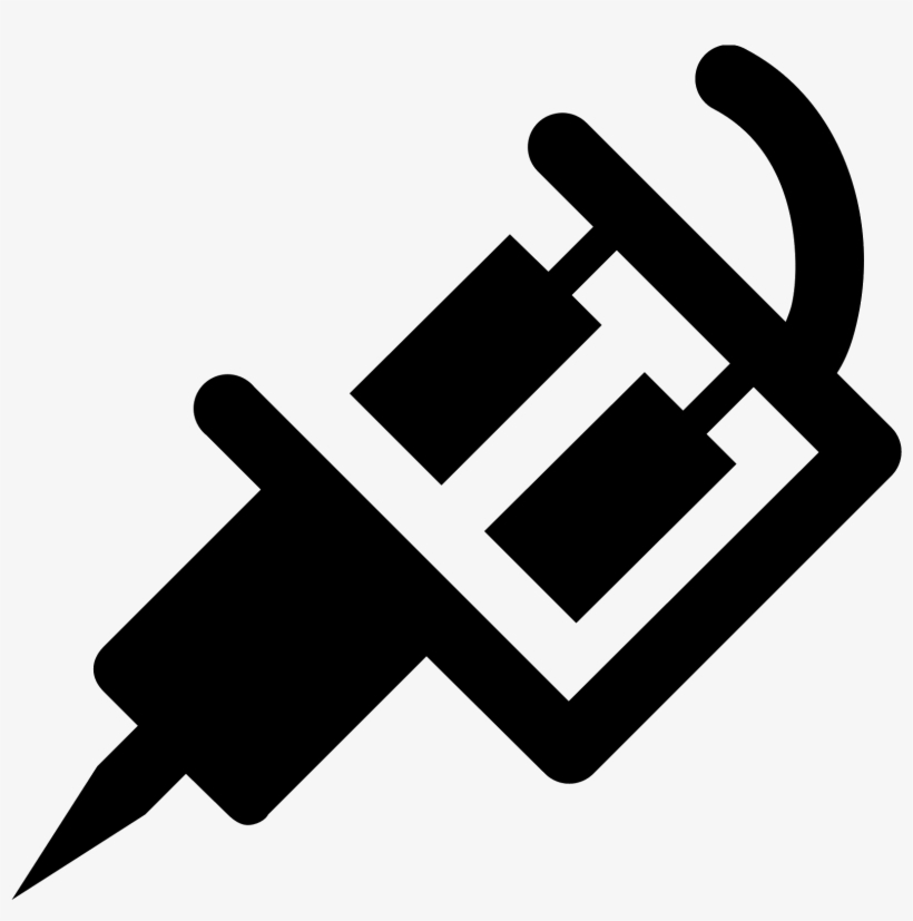 Graphic Free Library Tattoo Machine Silhouette At Getdrawings - Skintx 50010-m-bx Nitrile Powder-free 5-5.5 Mil Medical, transparent png download