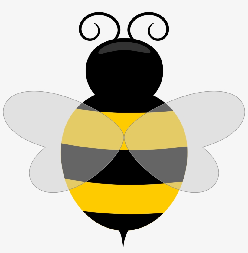 Ladybird Bee - Bee Clipart No Background Transparent PNG - 1679x1637