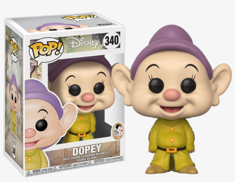 Snow White And The Seven Dwarfs - Pop! Disney: Snow White - Dopey (chase), transparent png download