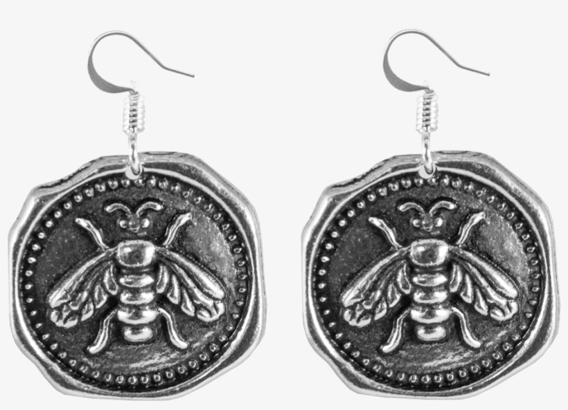 Honey Bee Earrings - Earrings | Honey Bee0.75 Inch Diameter, transparent png download