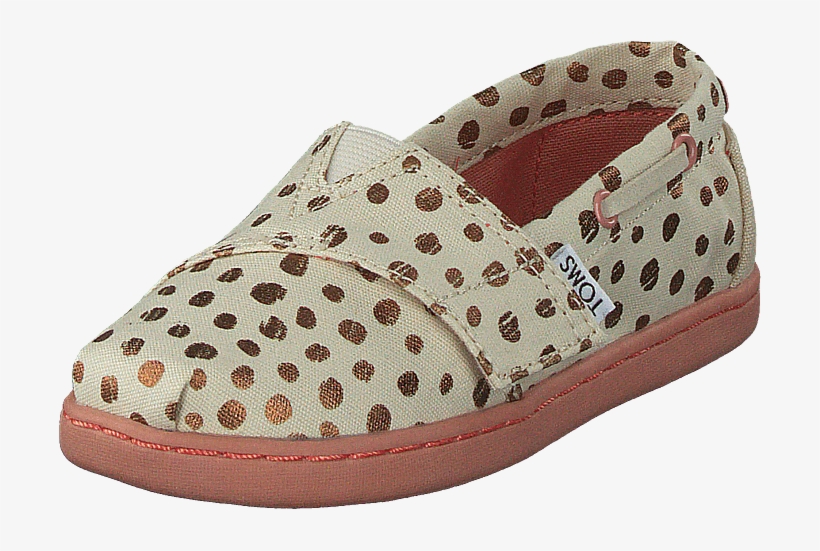 Bimini Tiny Rose Gold Dots - Slip-on Shoe, transparent png download