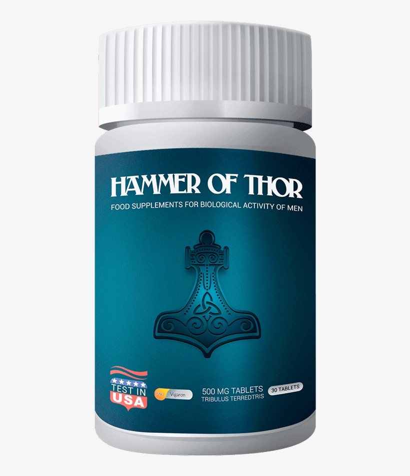 Hammer Of Thor Capsules In Pakistan-etsyteleshop - Hammer Of Thor Oil, transparent png download