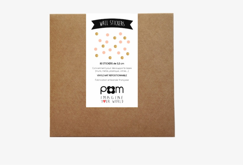Dotty Wall Transfers In Rose Pink And Gold - Sticker Repositionnable En Vinyle Croix Noires (par, transparent png download