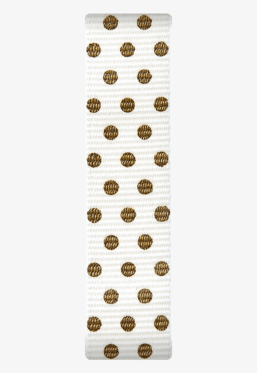 Cream / Gold Dots Nylon Slip-thru Strap - Timex Weekender 38 N/a | Item #twc057100bx, transparent png download