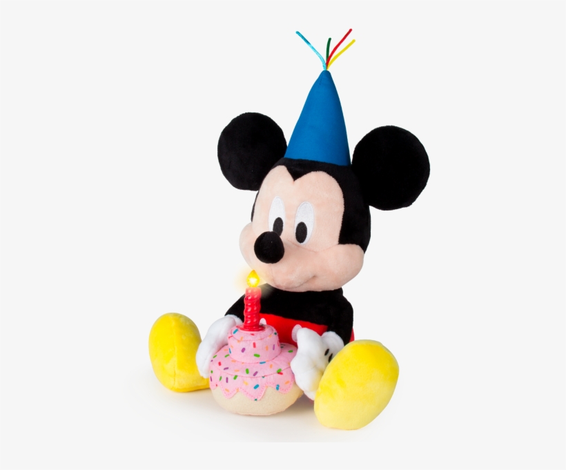 Mickey Happy Birthday - Pliš Mickey Happy Birthday, transparent png download