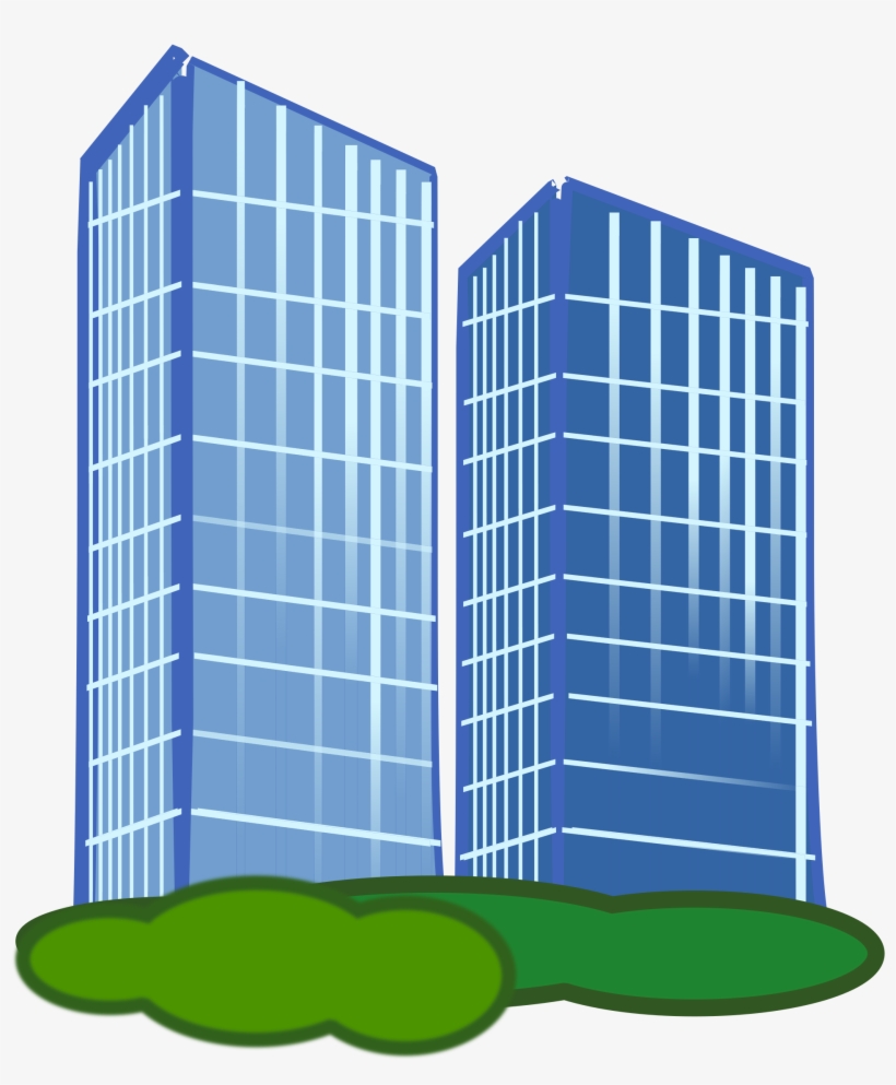 Apartment Clip Black And White Science - Building Clip Art Transparent, transparent png download