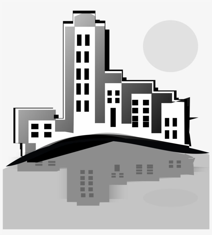 Buildings Free Stock Photo Illustration Of In - Clipart Real Estate, transparent png download