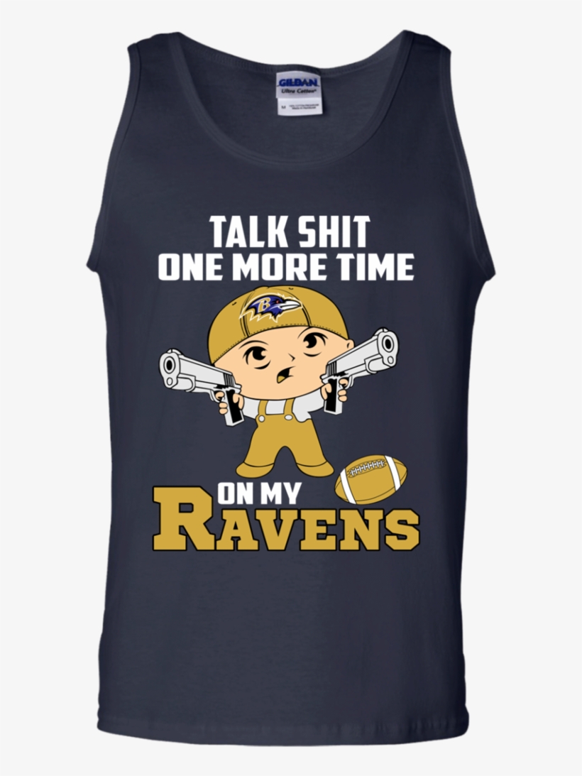Baltimore Ravens Shirts Talk Shit One More Time On - Shirt, transparent png download