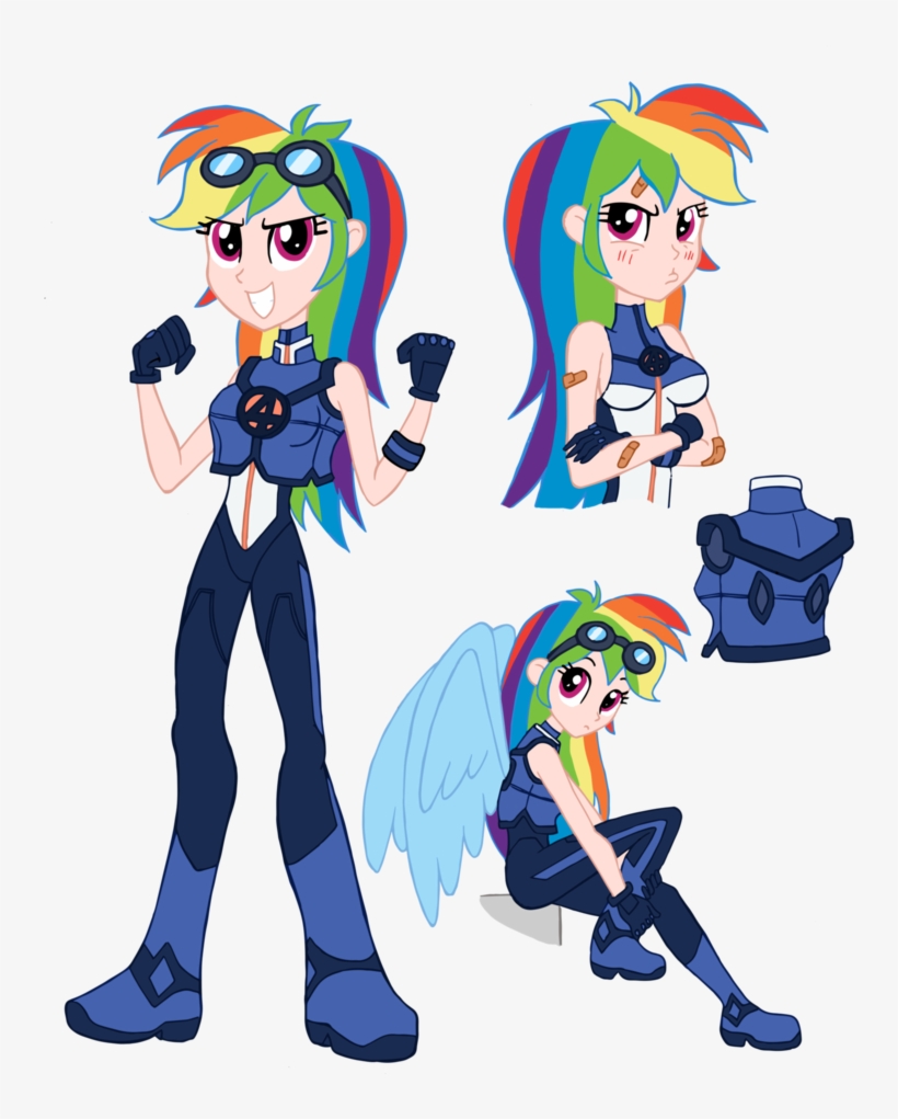 Clipart Flames Rainbow - Rainbow Dash And Johnny Storm, transparent png download