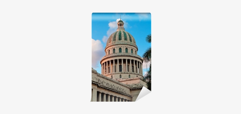 Dome Of The Capitol Building In Havana, Cuba At Sunset - National Capital Building, transparent png download