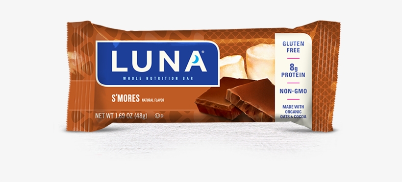 S'mores Flavor Packaging - Luna Nutz Over Chocolate, transparent png download