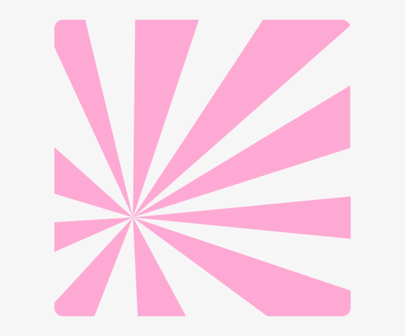 Pink Rays Burst Clip Art - Burst Of Rays Png, transparent png download