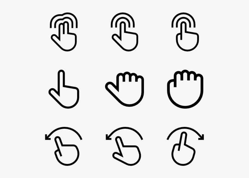 Gesture - Hand, transparent png download