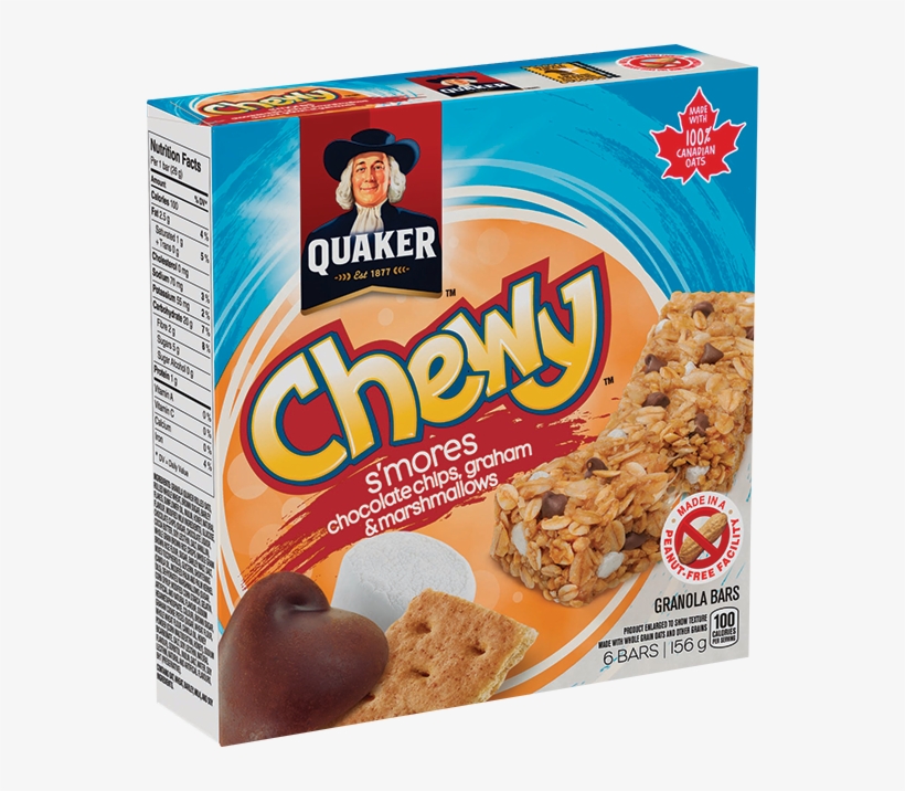 Quaker Chewy® S'mores Granola Bars - Chewy S Mores Granola Bars, transparent png download