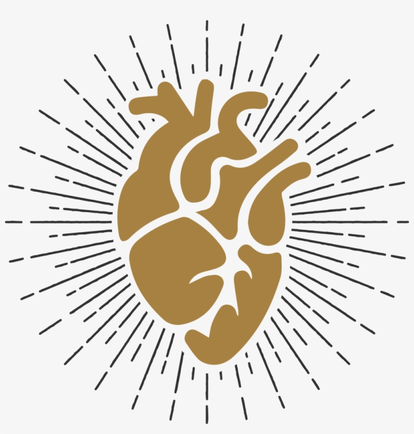 God Heart Dark Rays - Jewellery, transparent png download