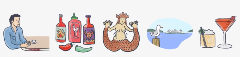 Spot The Red “tom Hanks Sat Here” Plaque Over A Stool - Cartoon, transparent png download