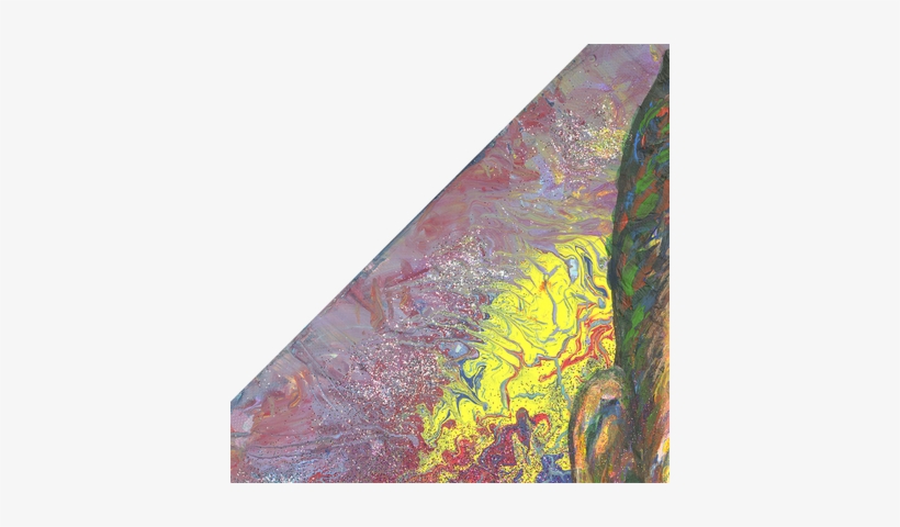 Part Of The Background Created With Liquid Acrylic - Modern Art, transparent png download