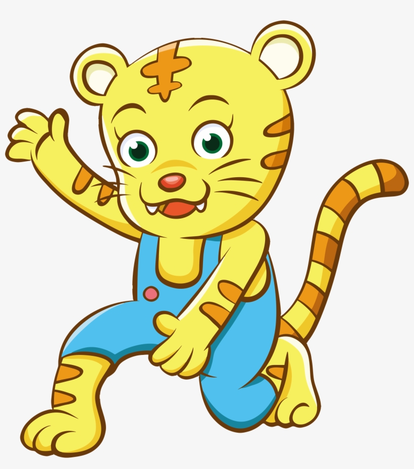 This Free Icons Png Design Of Cartoon Cheetah, transparent png download