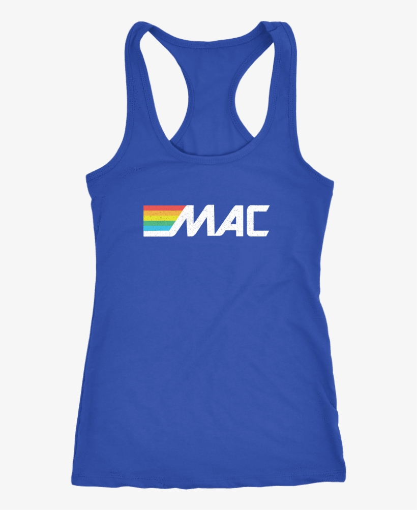 80s Mac Atm Ladies Racerback Tank Top 11153466 V=1519168354 - Apple Backgrounds, transparent png download