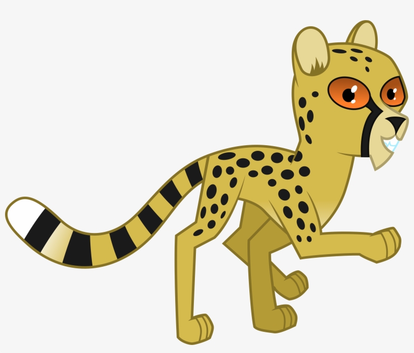 Clipart Free Stock Running Clipart At Getdrawings Com - My Little Pony Cheetah, transparent png download