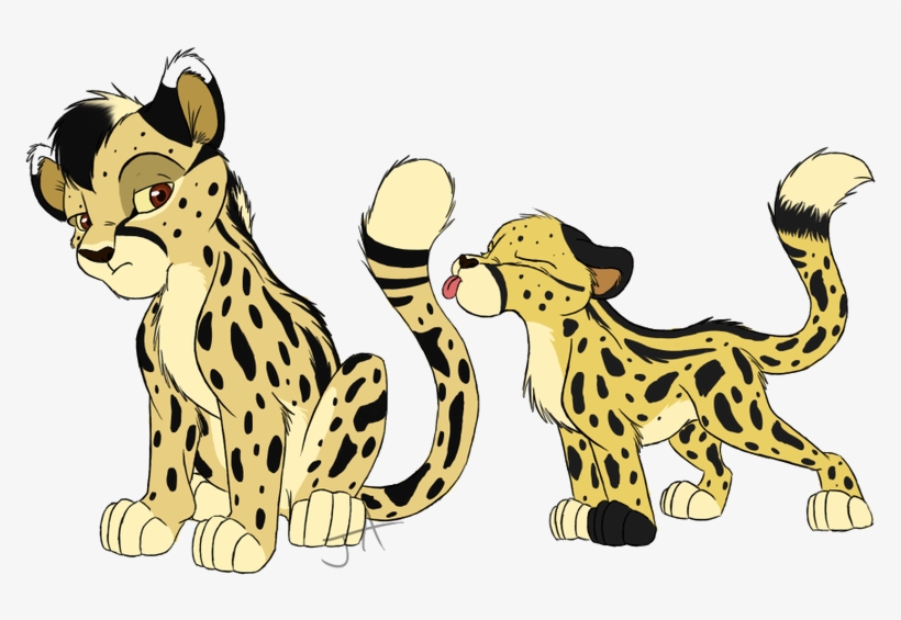 Cheetah Png Transparent Image - Drawing, transparent png download