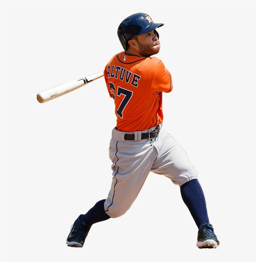 Jose Altuve Bat Glove Cleats Batting Gloves Guard Sunglasses - Jose Altuve White Background, transparent png download