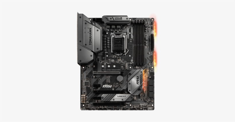 Msi H370 Gaming Plus Atx Motherboard, transparent png download