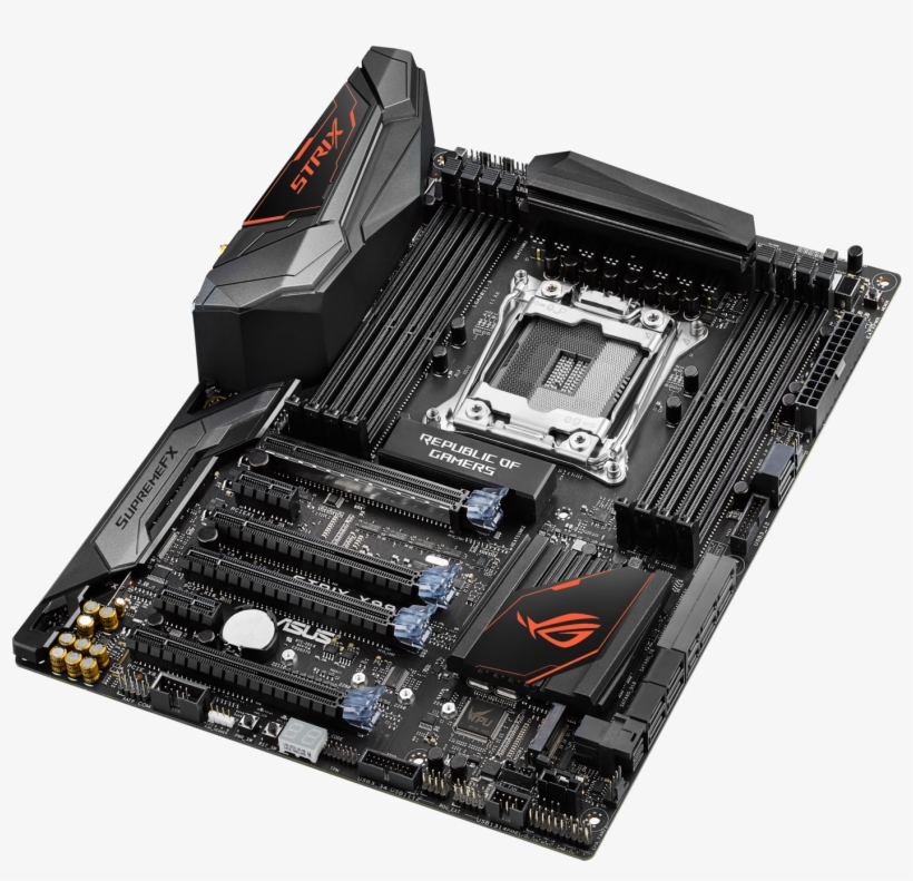 Product View Press Enter To Zoom In And Out - Asus Rog Strix X99 Gaming Intel X99 Lga 2011-v3 Atx, transparent png download