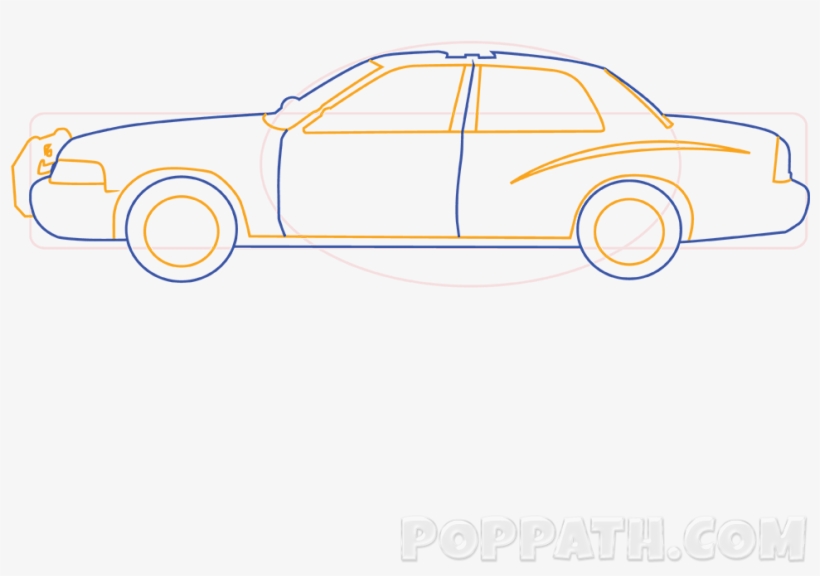 Taillights, And Of Course The Hood Light For The Siren - Illustration, transparent png download