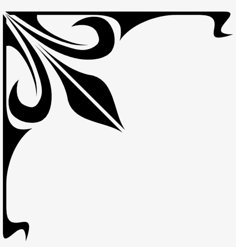 6208 Illustration Of An Upper Left Frame Corner Pv - John Webster And The Elizabethan Drama, transparent png download