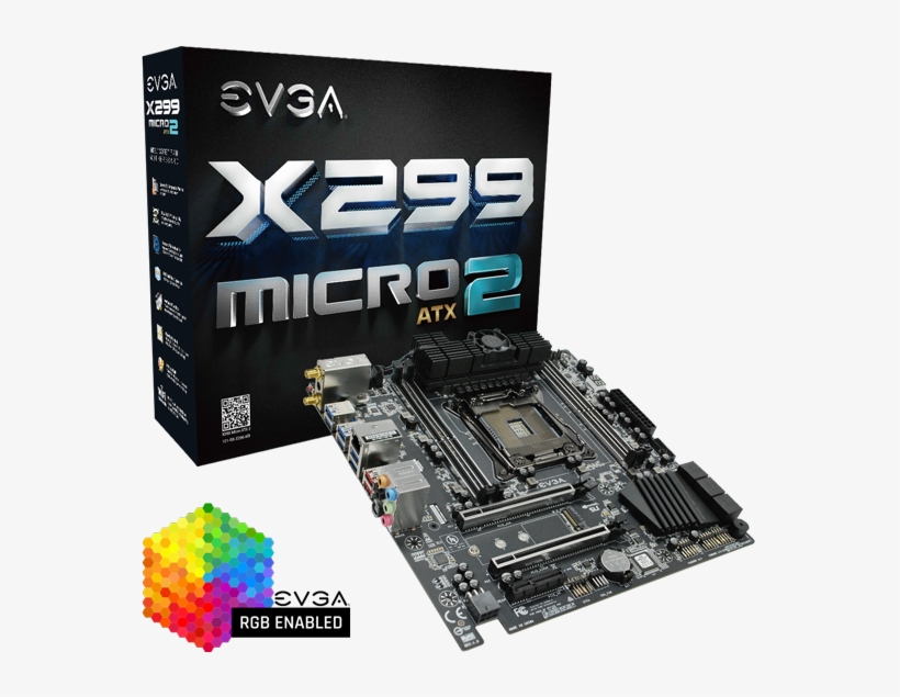 121 Sx E296 Kr - Evga X299 Micro, transparent png download