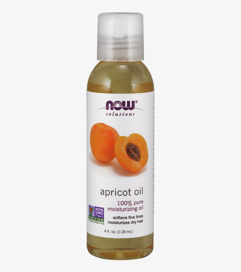 Apricot Kernel Oil - Now Foods - Apricot Oil 100 Pure Moisturizing Oil -, transparent png download