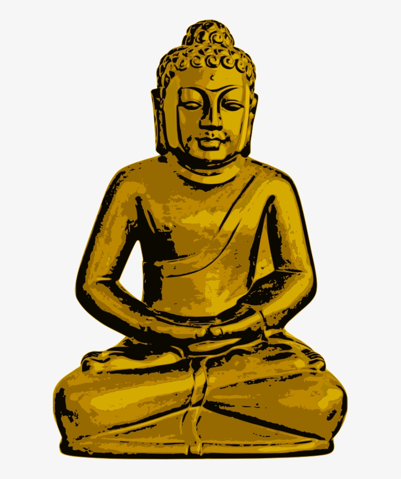 How To Set Use Golden Buddha Clipart, transparent png download