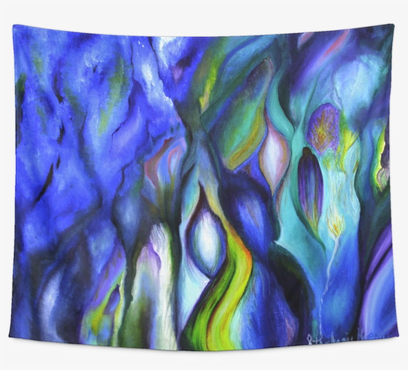 Blue Genesis Tapestry - Algarve Online Shop, transparent png download