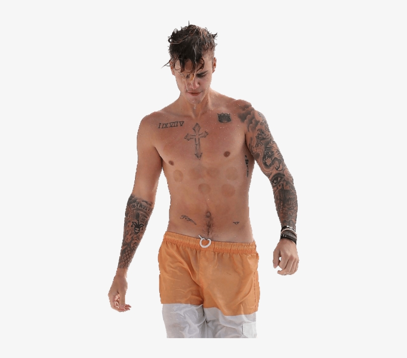 Free Png Justin Bieber Topless Png Images Transparent - Portable Network Graphics, transparent png download