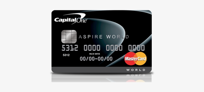 Capital One Aspire Cash Platinum Mastercard - Capital One, transparent png download