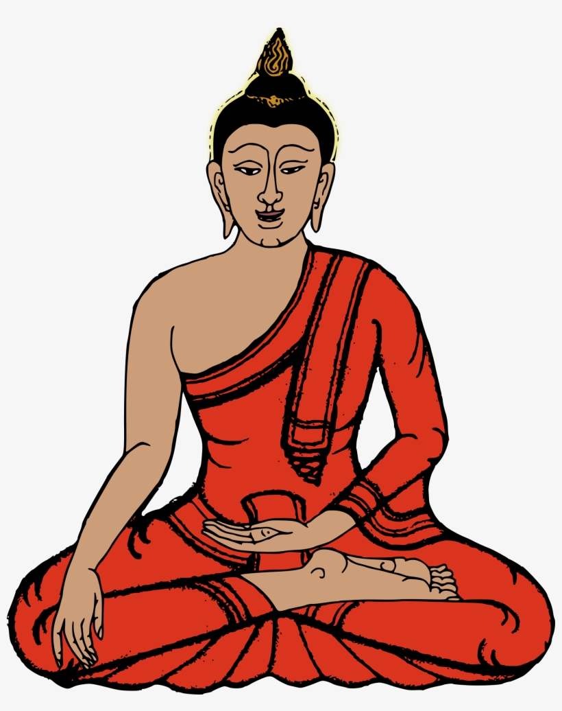 This Free Icons Png Design Of Sitting Buddha, transparent png download
