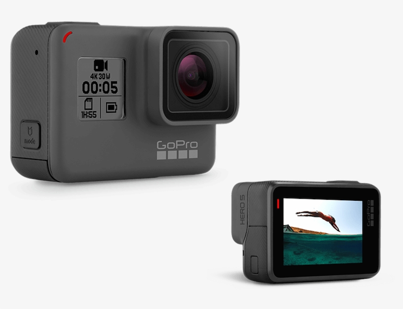 Gopro Hero 5 Black Png - Gopro Hero4 Vs Gopro Hero 5, transparent png download