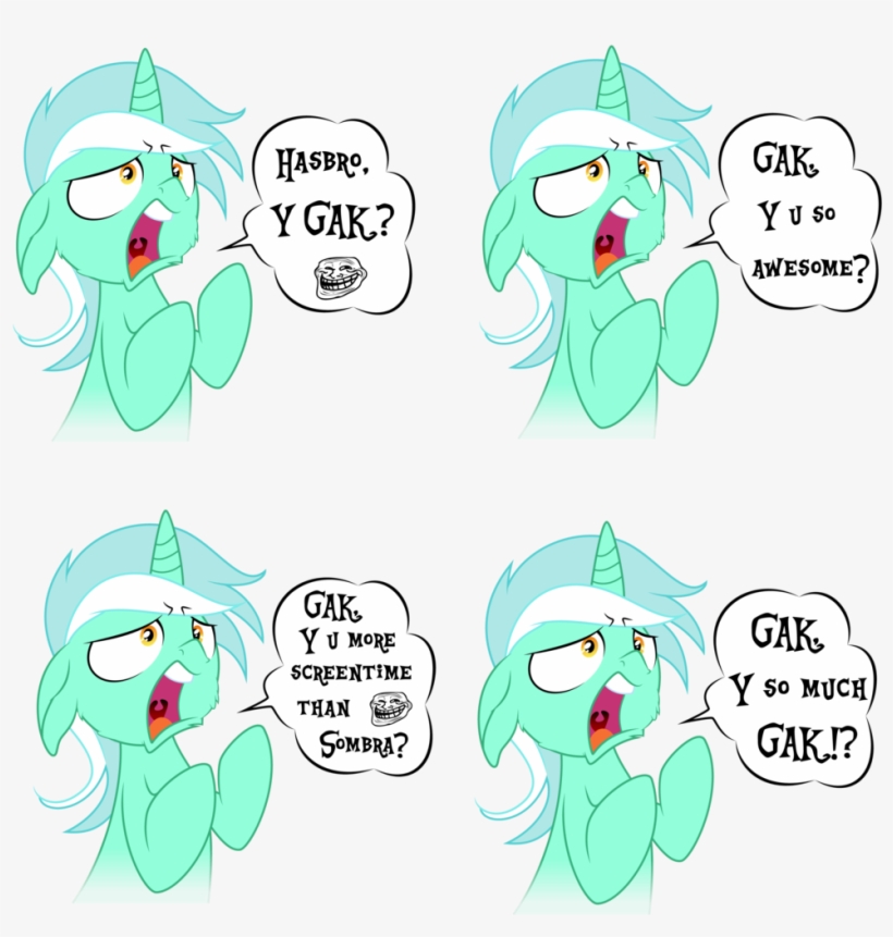 Yanoda, Background Pony, Female, Gak, Lyra Heartstrings, - My Little Pony: Friendship Is Magic, transparent png download