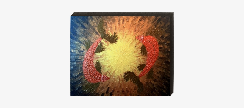 Signed Giclee Limited Edition Print On Canvas Of Original - Chrysanths, transparent png download