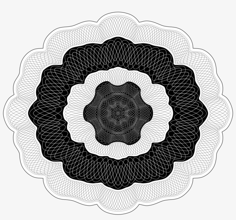 Rosette Wob Bow - Vector Graphics, transparent png download