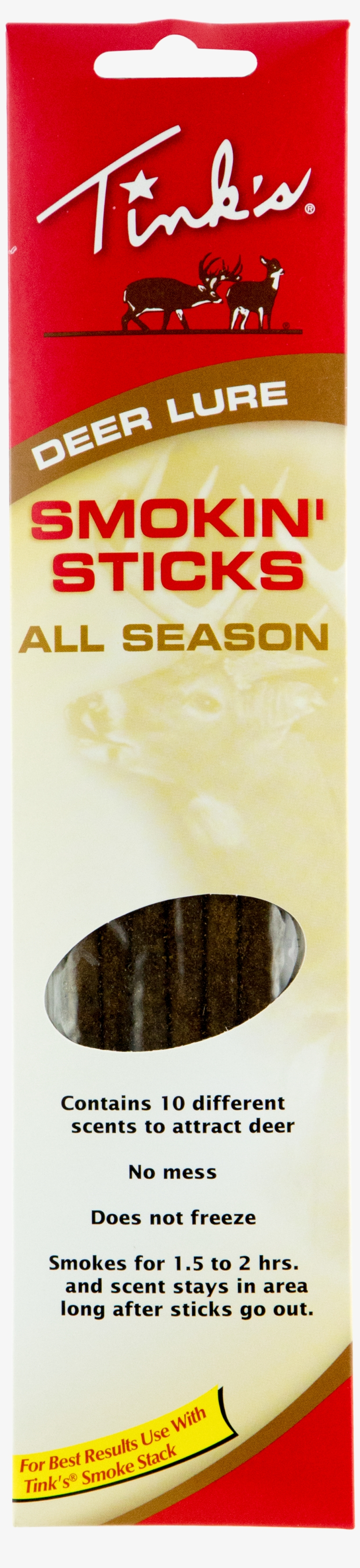 Tinks W6105 Smokin Stick All Season Deer Attractant - Tink's Smokin' Sticks - Rut, transparent png download
