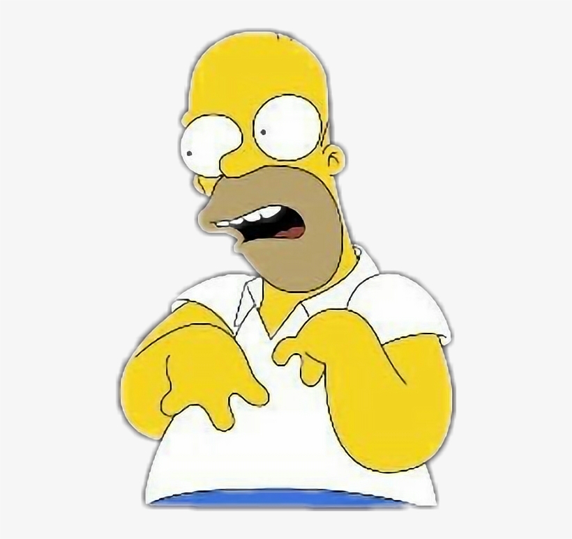 Report Abuse - Homero Haciendo El Tonto, transparent png download