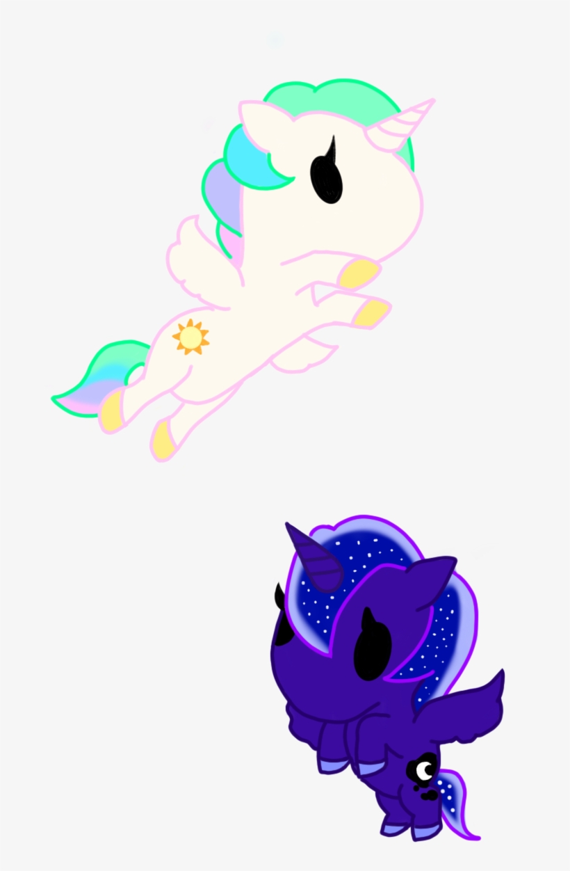 Rottenbabe, Chibi, Female, Flight, Mare, Pony, Princess - Winged Unicorn, transparent png download