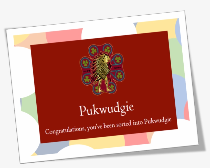 Ilvermorny Is A Wizarding School And Has Been Mentioned - Greeting Card, transparent png download