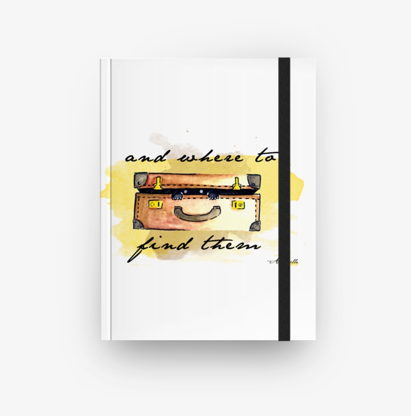 Caderno Where To Find Them De Andressa Camillena - Meu Pai É Meu Heroi, transparent png download