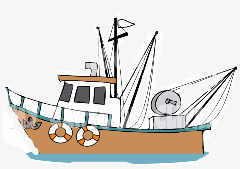 C Fakepath Old Fishing Boats Clip Art Http - Clip Art Fishing Boat, transparent png download