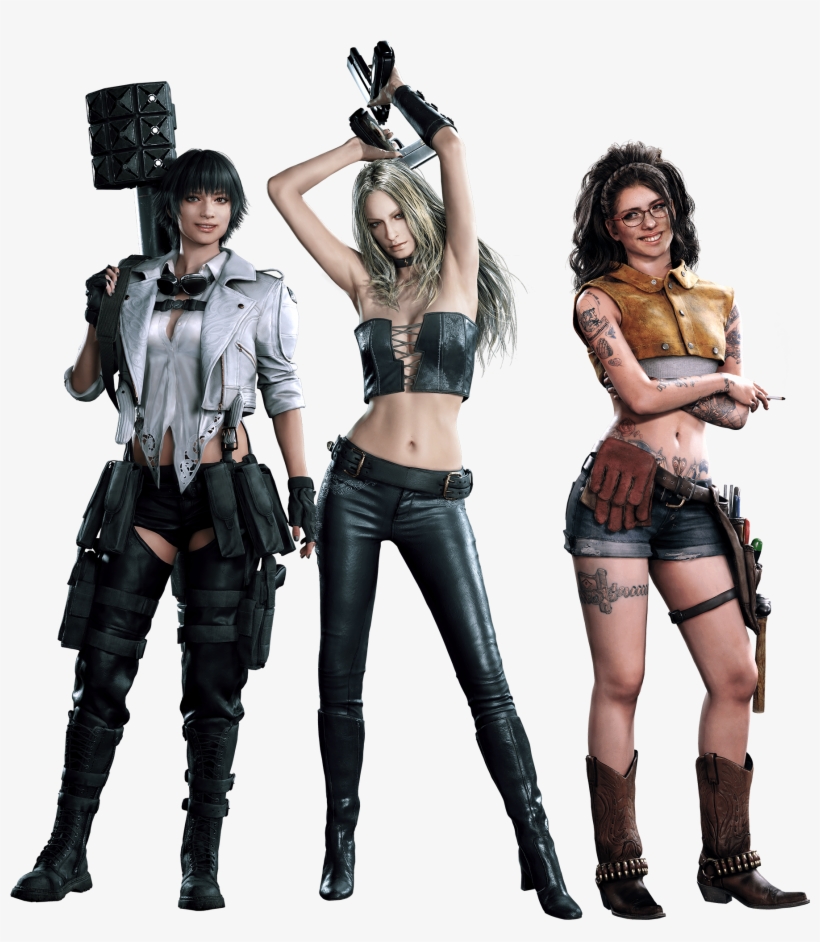 Davil May Cry, Rpg 7, Game Engine, Bayonetta, Anime - Devil May Cry 5 Nico, transparent png download