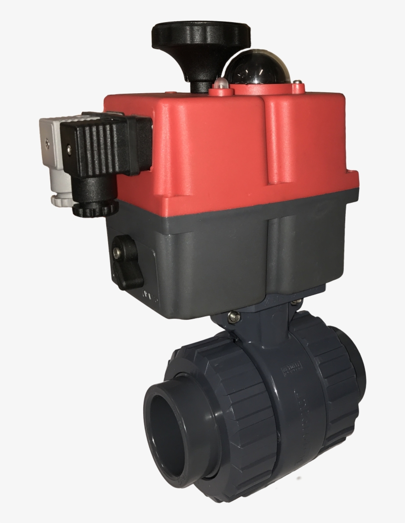 E3014h Failsafe Electric Ball Valve In Pvc With J3c-s - Ball Valve, transparent png download